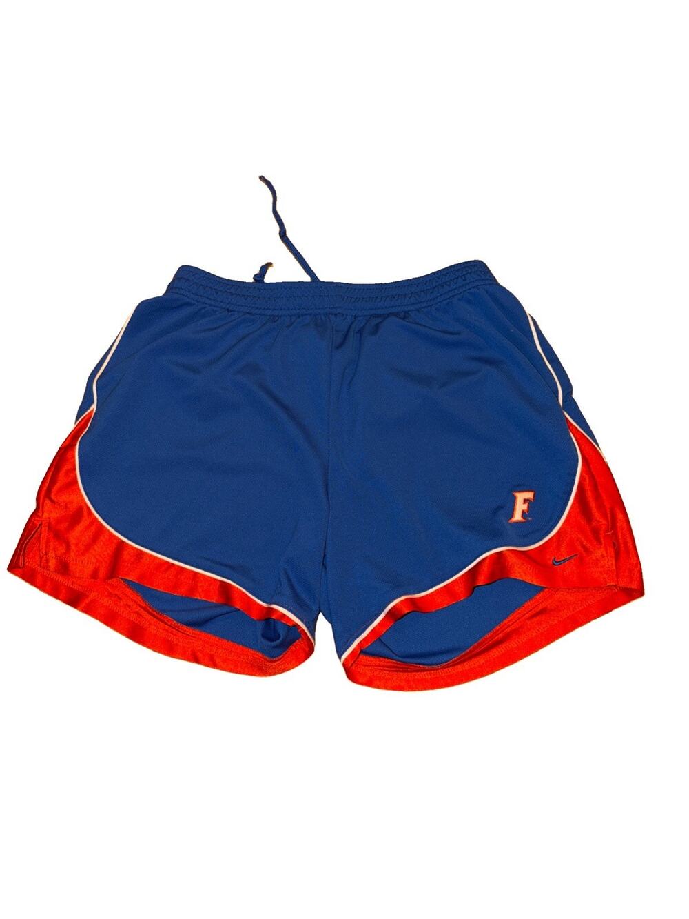 VTG Nike Dri Fit Florida Gators NCAA Track Shorts Drawstring Medium 8-10